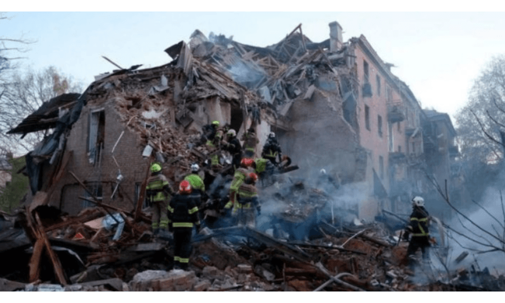 Serangan Besar Rusia Hantam Ukraina, Tewaskan Tujuh Orang dan Lukai Puluhan Warga