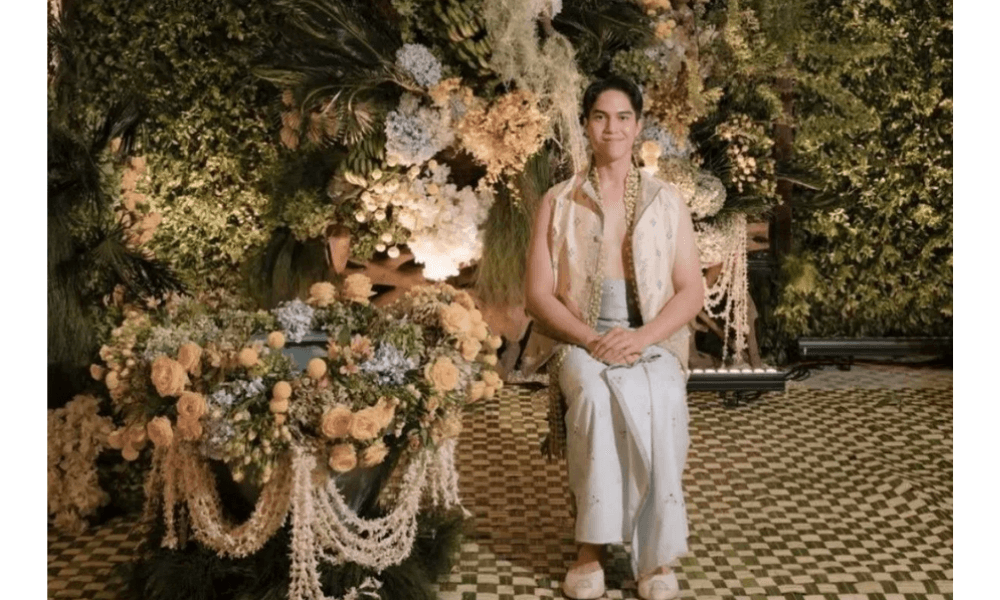 El Rumi Kenakan Busana Terinspirasi Era Regency saat Siraman, Simbol Awal Kehidupan Baru