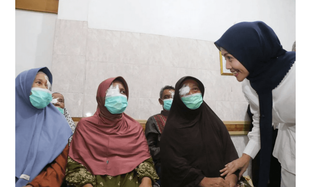 Kemensos Gelar Operasi Katarak Gratis di Serang, 87 Warga Lolos Skrining dan Siap Tindakan