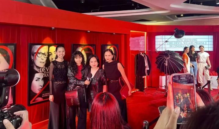 Gala Premier The Devil Wears Prada 2 Tampilkan Instalasi Fesyen Glamor di Jakarta