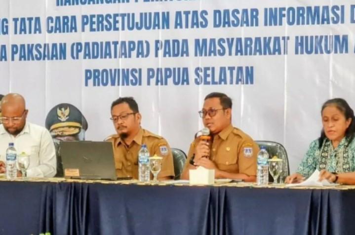 Pemprov Papua Selatan Godok Pergub Padiatapa untuk Perkuat Perlindungan Masyarakat Adat