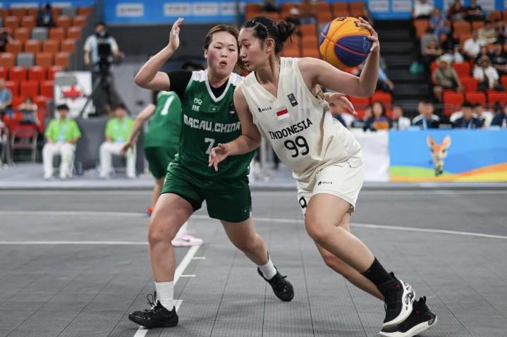 Tim Basket 3x3 Putri Indonesia Tersingkir di 16 Besar Usai Dikalahkan Taiwan di Asian Beach Games 2026