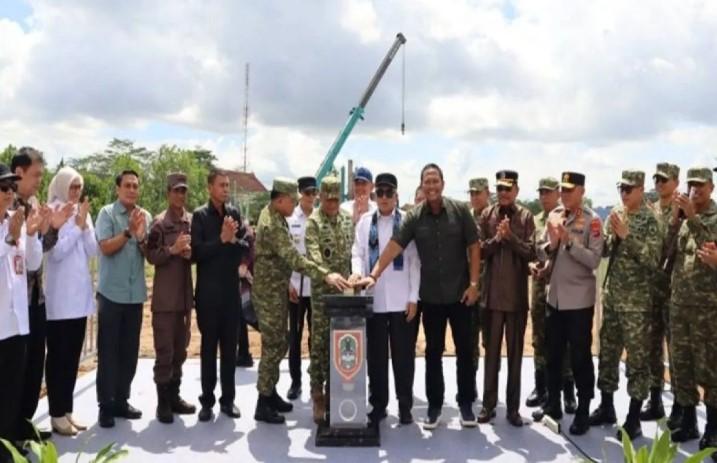 Pemprov Kalsel Fasilitasi Pembangunan Kodam Lambung Mangkurat untuk Perkuat Pertahanan Daerah