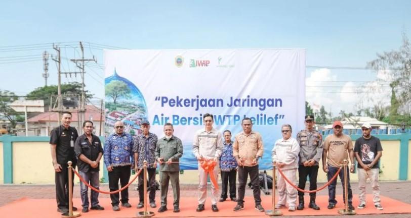 IWIP dan WBN Bangun Instalasi Air Bersih Lelilef untuk Tingkatkan Akses Air Layak Warga Halmahera Tengah