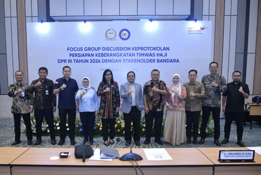 Sekjen DPR RI Tekankan Sinergi Lintas Sektoral Demi Kelancaran Timwas Haji 2026