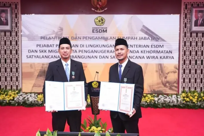 Tiga Insan PTBA Raih Satyalancana Wira Karya dari Presiden Prabowo