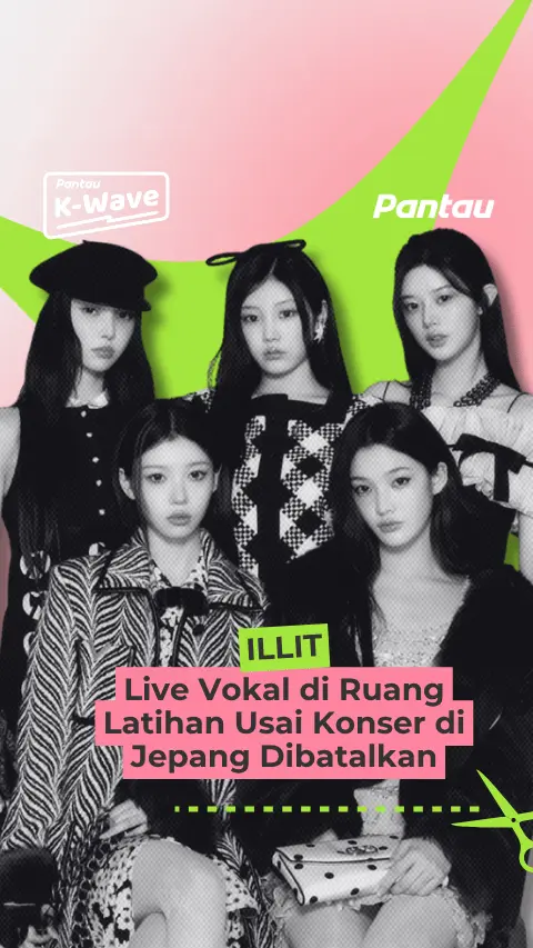ILLIT LIVE VOKAL DI RUANG LATIHAN USAI KONSER DI JEPANG DIBATALKAN
