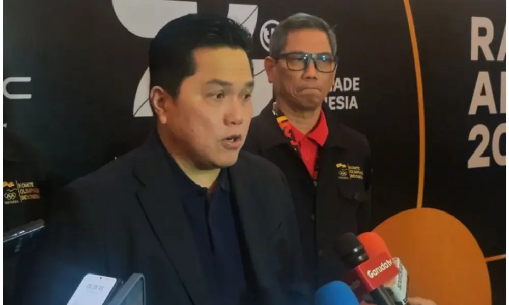 Erick Thohir Atur Ulang Skema Pelatnas Dampak Efisiensi Anggaran
