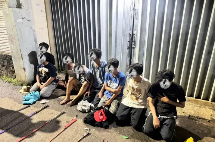 Polisi Gagalkan Tawuran di Jakarta Timur, 10 Remaja Diamankan Beserta Senjata Tajam