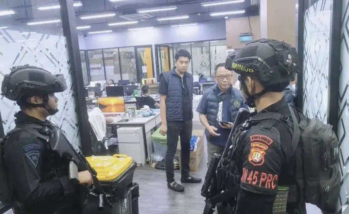 Polda Metro Jaya Gelar Operasi Judi Online Internasional di Jakarta Barat