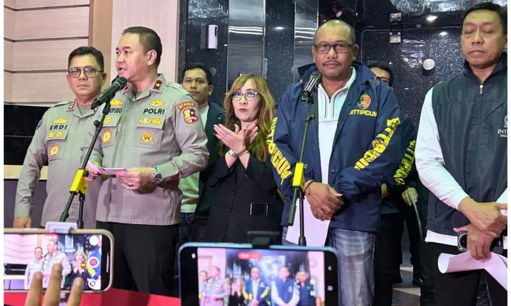 Bareskrim Polri Sita Rp1,9 Miliar dari Kasus Judi Daring Internasional di Hayam Wuruk