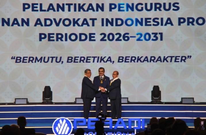 Peradi Profesional Resmi Dikukuhkan untuk Perkuat Kualitas dan Integritas Advokat