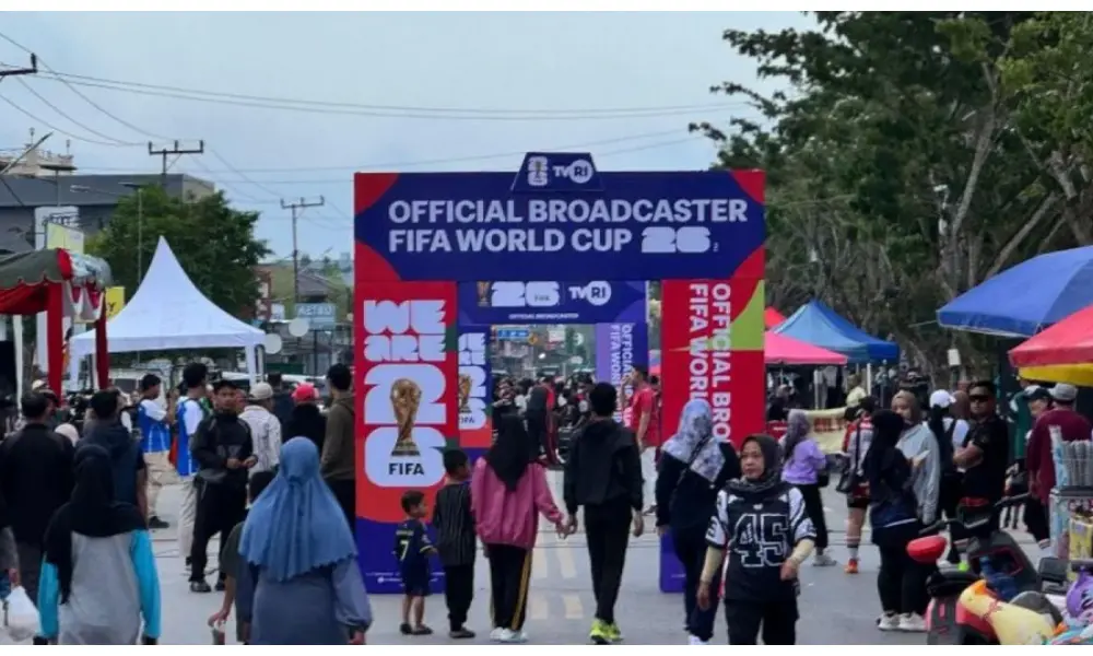 TVRI Kaltara Libatkan UMKM dalam Nonton Bareng Piala Dunia 2026 di Sejumlah Daerah
