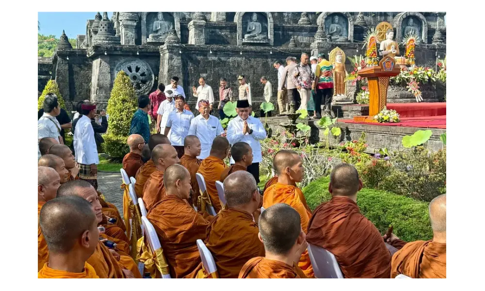 Gubernur Bali Ajak Masyarakat Dukung Perjalanan Damai Para Biksu IWFP 2026