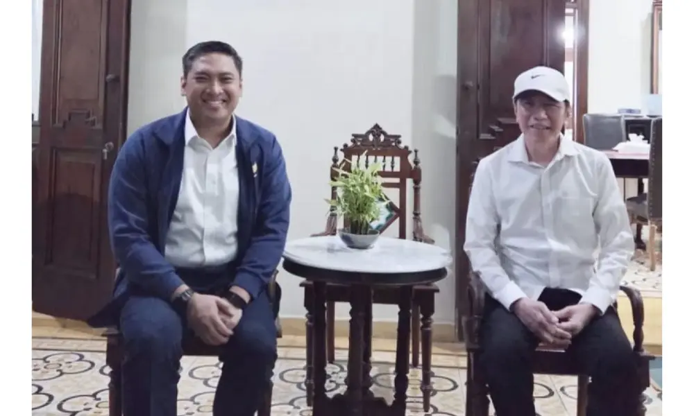 Sudaryono Laporkan Capaian Swasembada Pangan kepada Jokowi di Solo