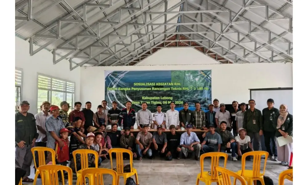 PLN Indonesia Power dan BPDAS Ketahun Sosialisasikan Rehabilitasi Hutan 180 Hektare di Bengkulu