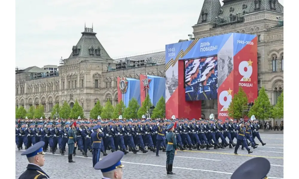 Rusia Gelar Parade Hari Kemenangan di Lapangan Merah Moskow