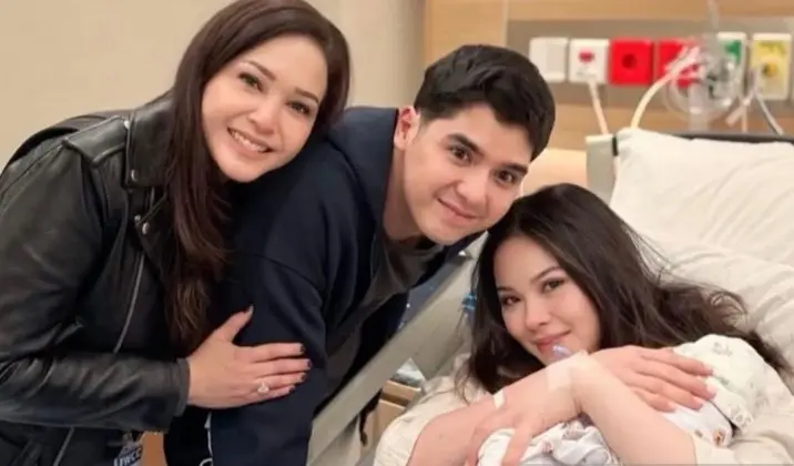 Maia Estianty Bahagia Sambut Kelahiran Cucu Pertama dari Al Ghazali dan Alyssa Daguise