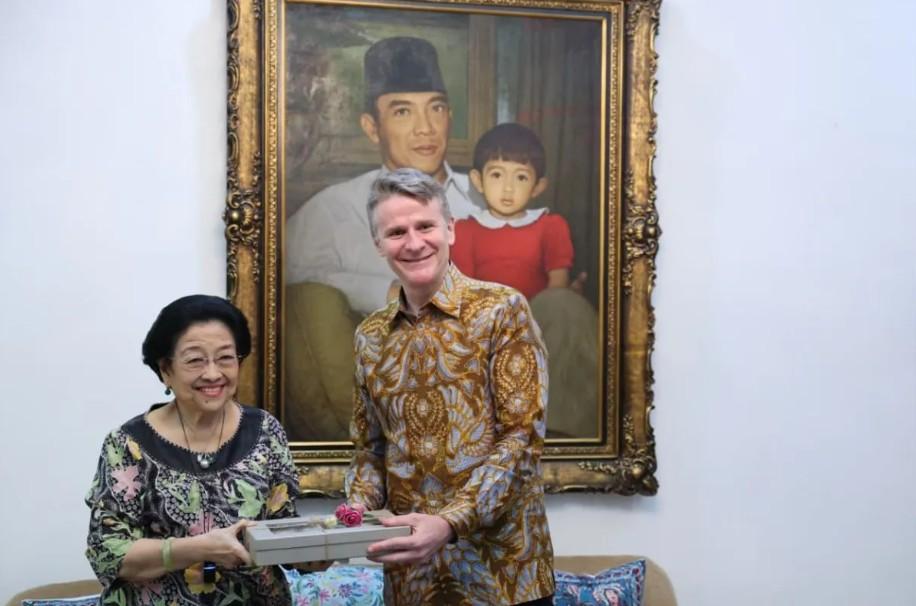 Megawati dan Dubes Australia Bahas Kerja Sama Ekonomi hingga Dampak Geopolitik Global