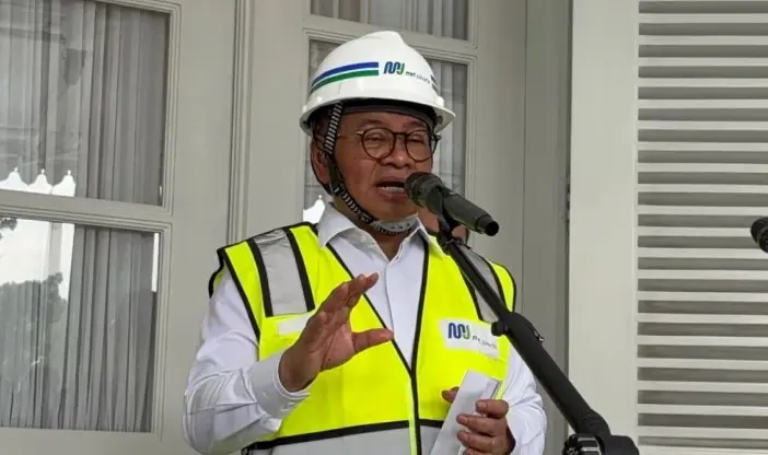 Pembangunan MRT Fase 2A Bundaran HI-Kota Tua Capai 59,7 Persen