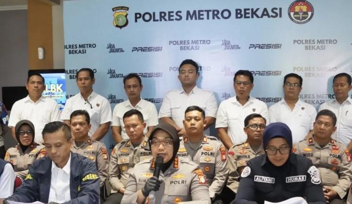Polisi Bekuk 25 Pelaku Curanmor dan Pencurian Rumah Kosong di Bekasi