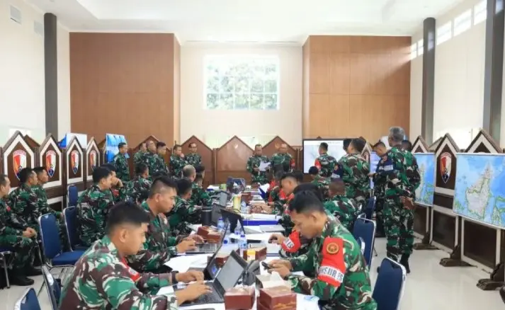TNI AU Perkuat Kemampuan Siber Lewat Latihan Peperangan Modern di Jakarta Timur