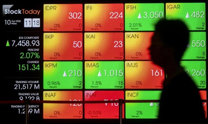 IHSG Dibuka Melemah 1,38 Persen ke Level 6.763 pada Perdagangan Rabu Pagi