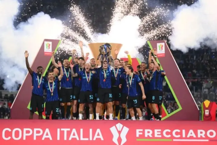 Inter Milan Juara Coppa Italia 2025/2026 Usai Kalahkan Lazio 2-0 di Final