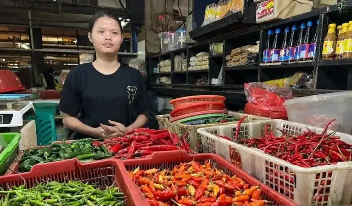 Harga Cabai Rawit Tembus Rp78.500 per Kg, Telur Ayam Rp33.950 per Kg
