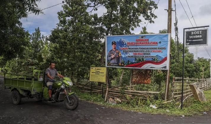 Aktivitas Gunung Dukono Masih Tinggi, Badan Geologi Minta Warga Jauhi Radius Empat Kilometer