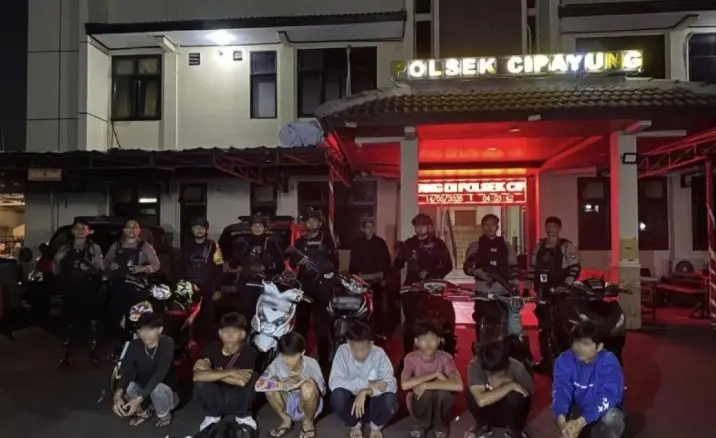 Polisi Bubarkan Balap Liar di Jakarta Timur, Sejumlah Pemuda Diamankan