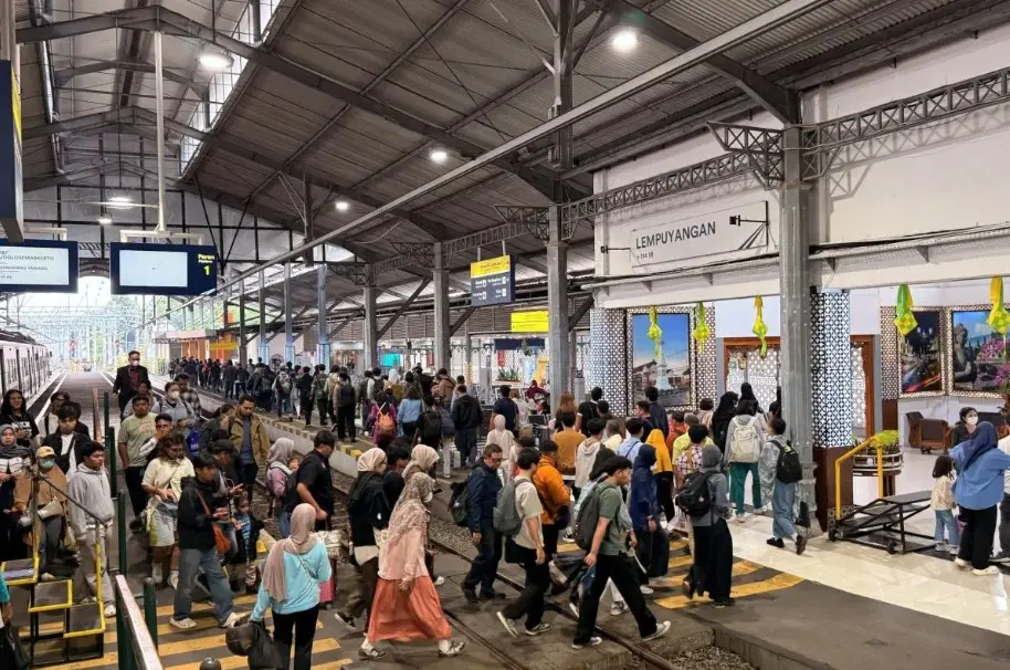 Jumlah Penumpang Kereta Api Selama Long Weekend Kenaikan Yesus Kristus Tembus 393 Ribu dalam Dua Hari