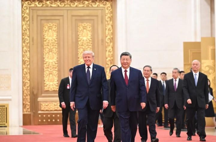 Donald Trump Paparkan Sejarah Panjang Hubungan AS-China di Hadapan Xi Jinping