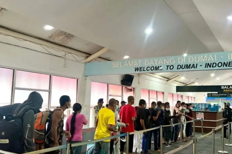 Polisi Gagalkan Penyelundupan Empat PMI Ilegal ke Malaysia di Pelabuhan Dumai
