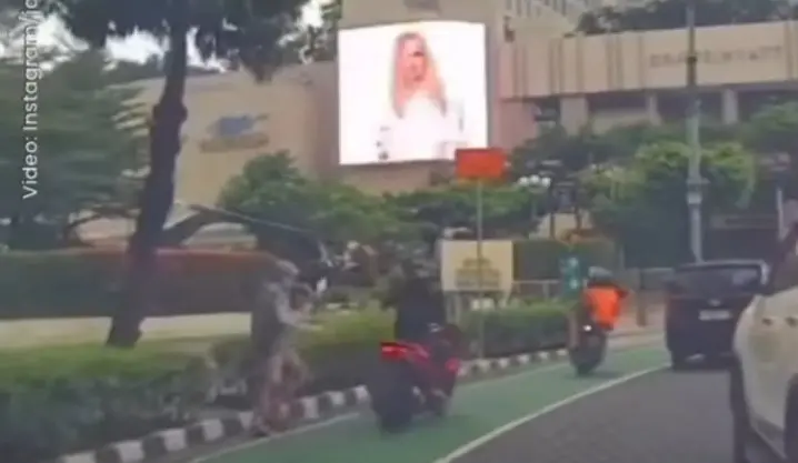 Polisi Buru Pelaku Jambret WNA Italia yang Beraksi di Bundaran HI