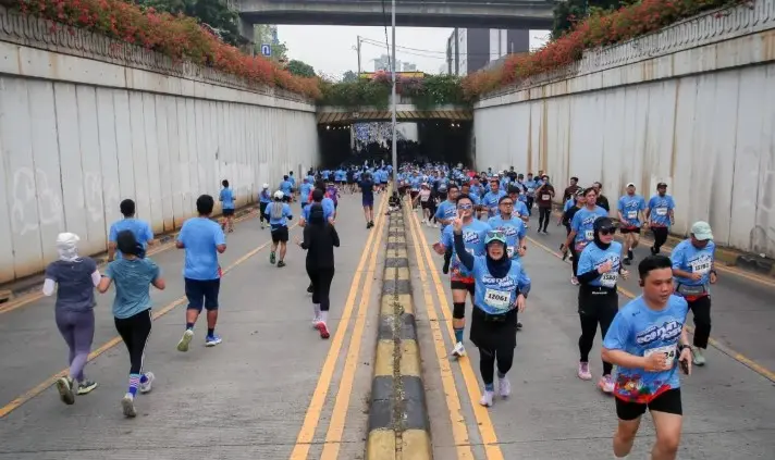Dishub DKI Siapkan Rute Alternatif Saat Telkomsel Digiland Run 2026 Digelar di Jakarta