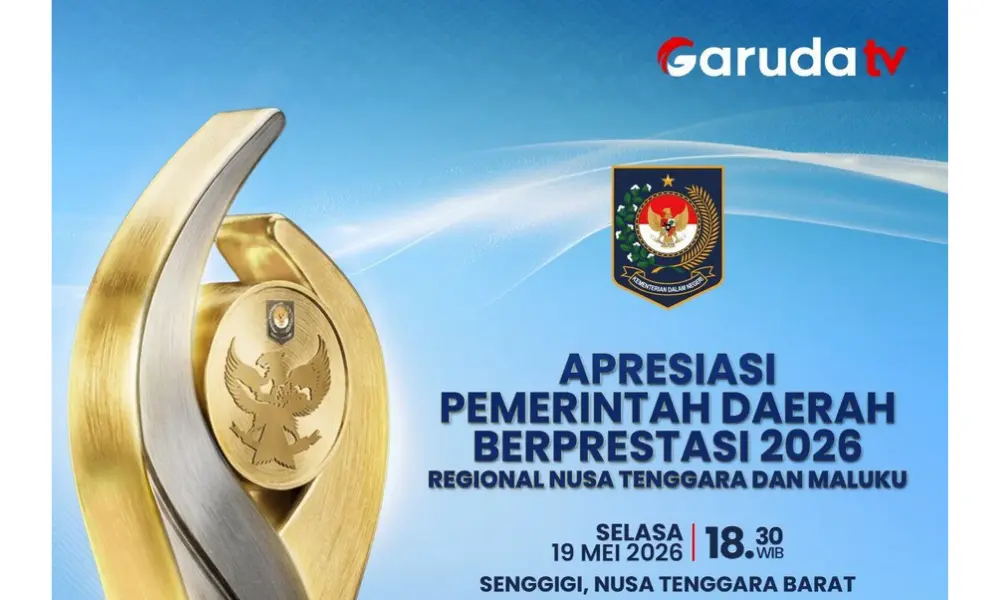 Kemendagri dan Garuda TV Gelar Apresiasi Pemerintah Daerah Berprestasi 2026 untuk Dorong Inovasi Daerah