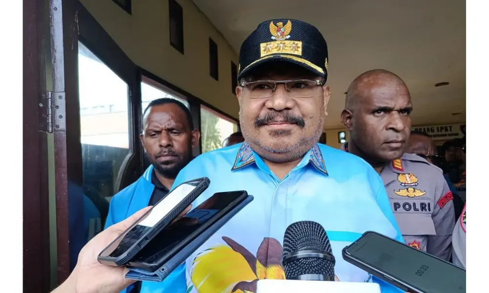 Gubernur Papua Pegunungan Laporkan Dugaan Pencemaran Nama Baik Terkait Konflik Wamena