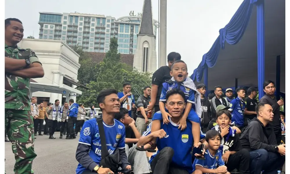 Polrestabes Bandung Kerahkan 2.500 Personel Amankan Nobar Persib vs PSM
