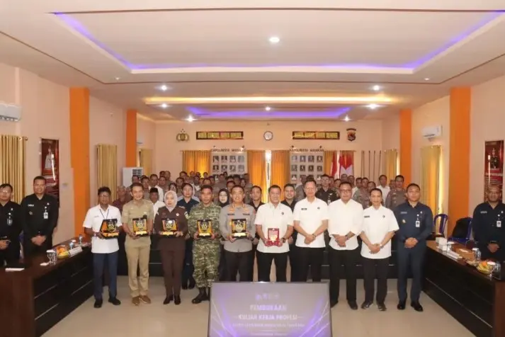 Sespimmen Polri Gelar Kuliah Kerja Profesi di Polresta Mataram