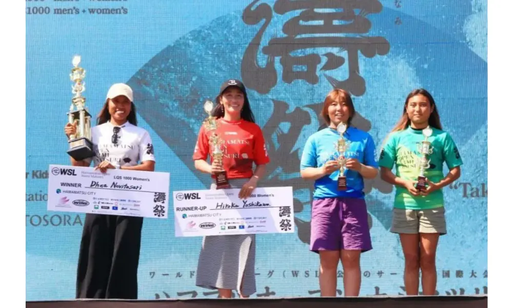 Dhea Natasya Cetak Sejarah usai Juara WSL Hamamatsu Open 2026 di Jepang