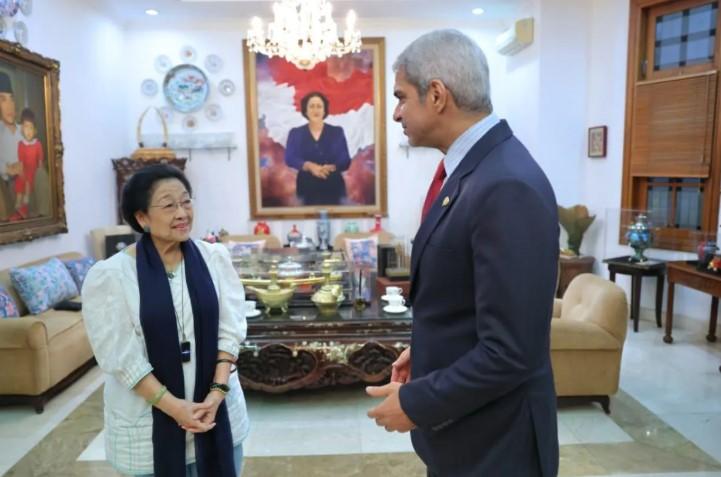 Megawati dan Dubes Kuwait Bahas Dampak Konflik Timur Tengah terhadap Indonesia