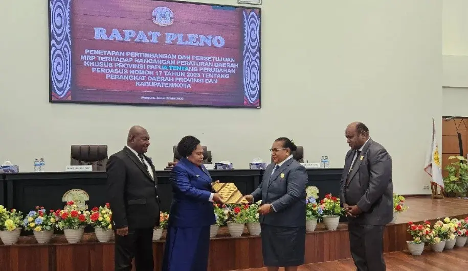 MRP Papua Setujui Raperdasus Perangkat Daerah untuk Perkuat Perlindungan Orang Asli Papua