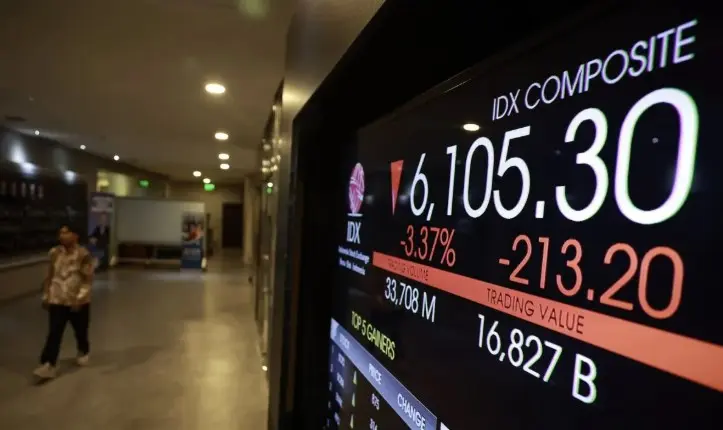 IHSG Dibuka Melemah ke Level 6.065 pada Perdagangan Jumat Pagi