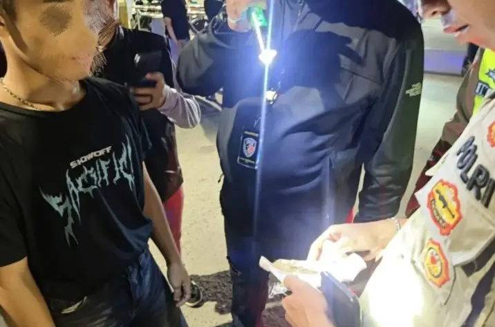 Polres Jakpus Gelar Razia Tengah Malam untuk Antisipasi Kriminalitas Jalanan