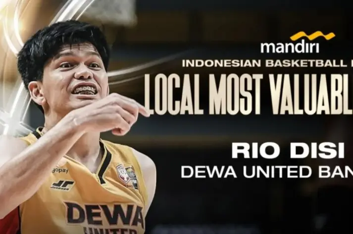 Rio Disi Raih Gelar IBL Local MVP 2026 Setelah Tampil Konsisten Bersama Dewa United