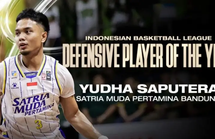 Yudha Saputera Raih Gelar Pemain Bertahan Terbaik IBL 2026 Usai Unggul Tipis dari Yonga