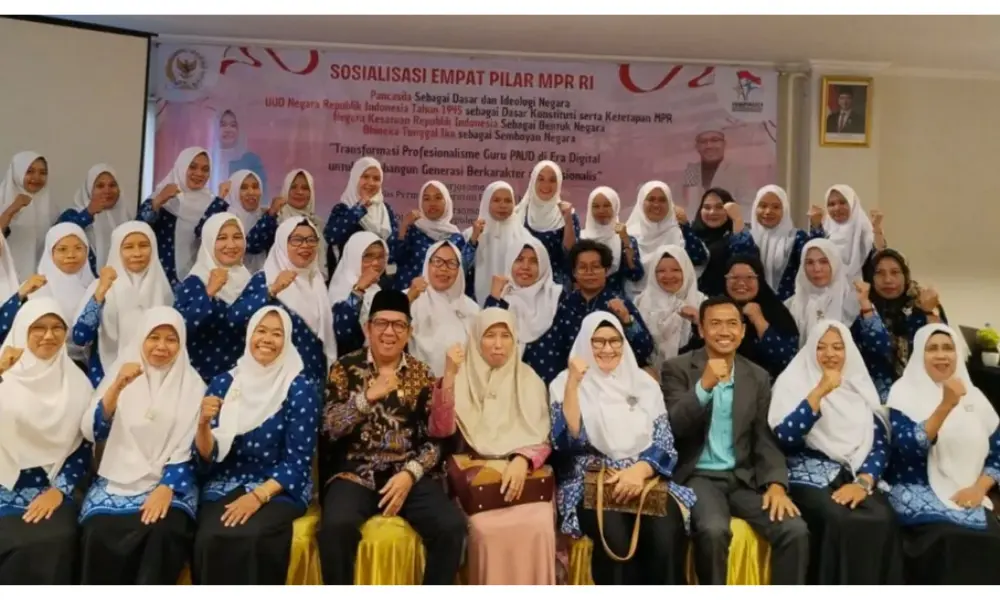 MPR RI Sosialisasikan Empat Pilar Kebangsaan kepada Pendidik PAUD di Bangka Belitung