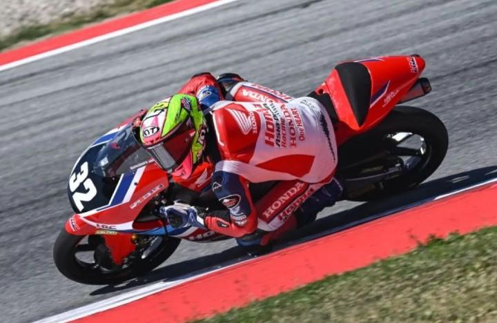 Ramadhipa Naik ke Posisi Kedua Klasemen Moto3 Junior Usai Revisi Hasil Catalunya