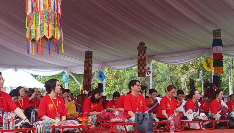 Majelis Agama Buddha Tantrayana Indonesia MUNI Gelar Doa Aspirasi Agung di Borobudur untuk Perdamaian Dunia dan Indonesia